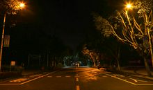 描写夜晚景色的语段