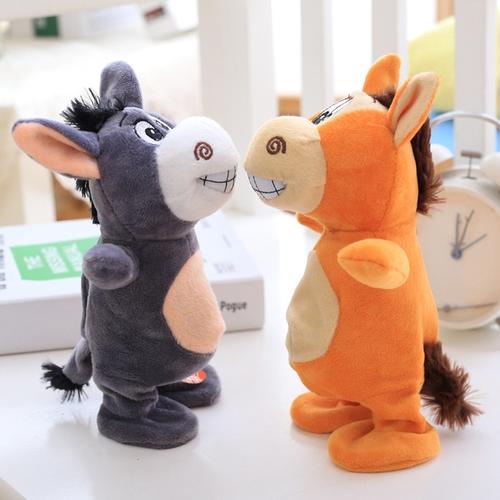 句子段落描述毛绒玩具