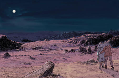 描述荒凉地方的句子