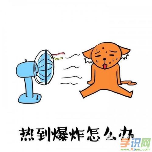 句子描述炎热的天气