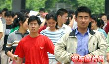 高考愈近，考生从容面对