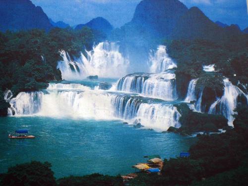 描述瀑布的好部分