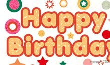 英语生日祝福语大全