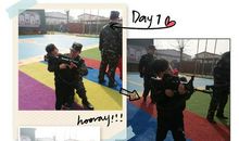 用神气十足造句