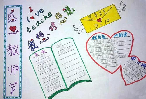 良好的单词和句子表达老师和学生的感受