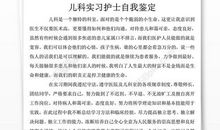 工作自我鉴定300字范文