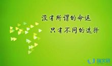 关于生命的优美语句