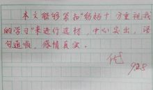 教师经典评语
