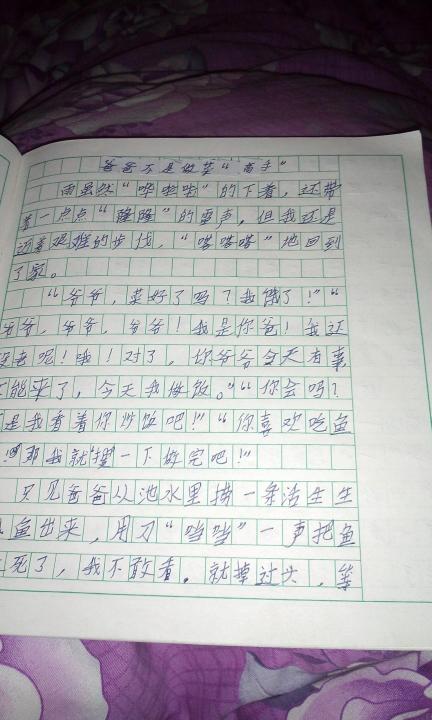 难忘的一天600字