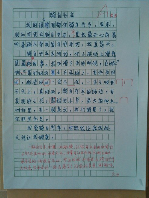 我的课余生活构成