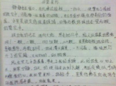 我的秘密作文400字