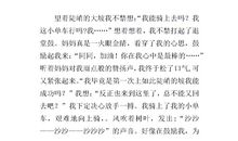 我战胜了胆小作文