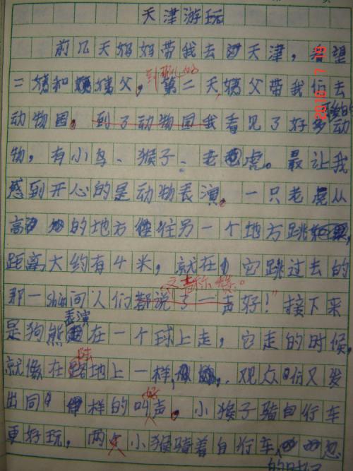 小学日记200字