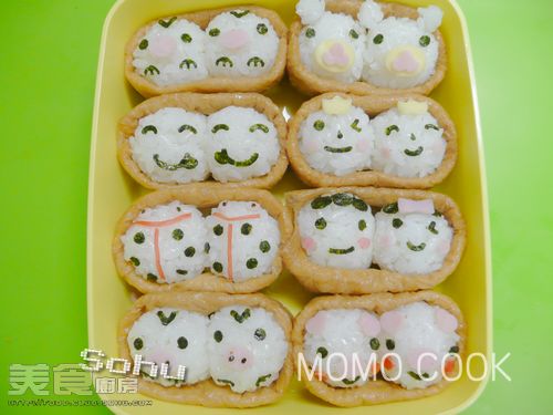 在便当里看完头发后