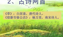 改写宿新市徐公店