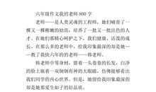 我的启蒙老师作文400字