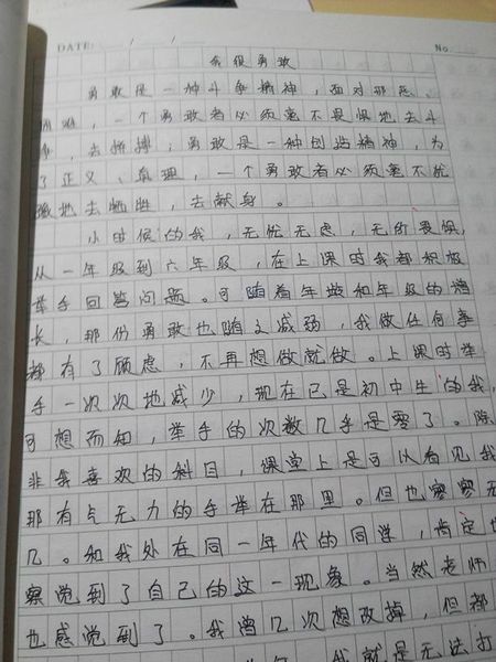 这是我600字的作文