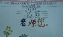 给老师说心里话