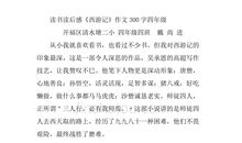 西游记读后感5000字