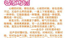 雨的诉说作文600字