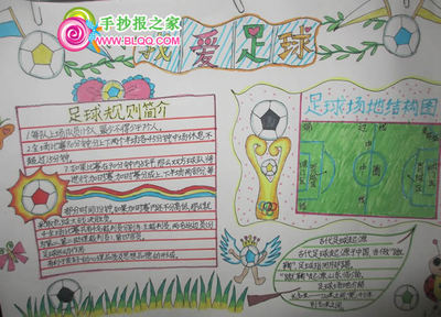 我喜欢足球作文