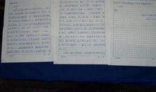 关于手拉手的作文