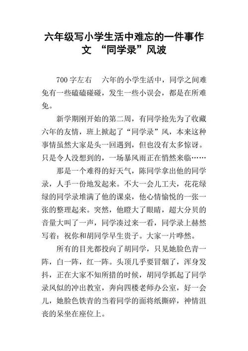 最难忘的东西600字