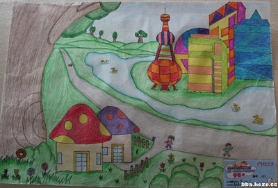 我心中美丽的家