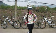 第一次骑自行车200字