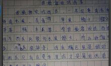 小学生作文春天