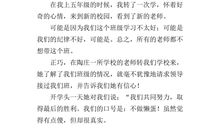 我心目中的好老师作文800字