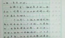 我的苦与乐作文500字