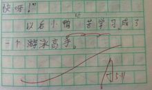 学游泳的过程作文