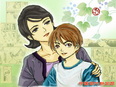 母亲的信仰得到爱的支持