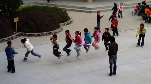 大跳绳比赛组成