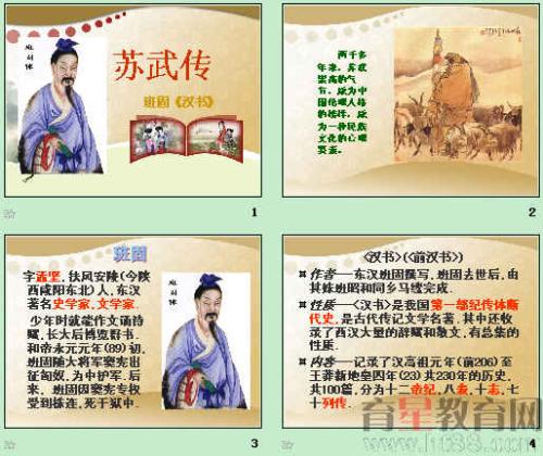 看了苏武的传记