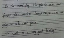 关于暑假的英语作文