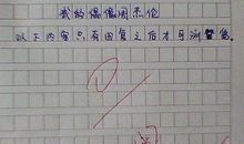 我的苦与乐作文300字
