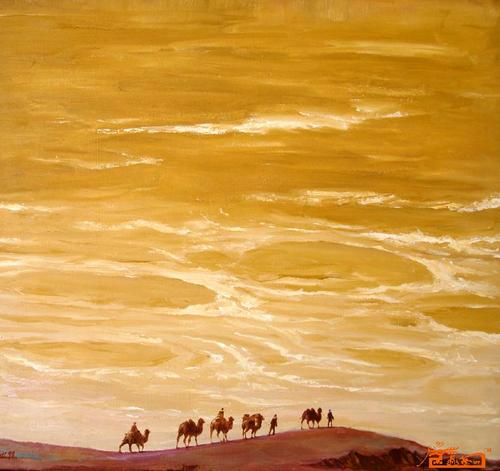 从天上看黄河的水之后