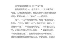 唠叨的妈妈作文400字