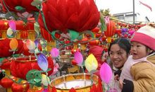 夫子庙花灯作文