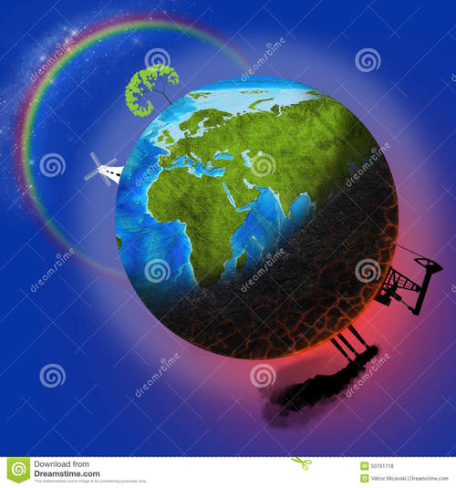 地球改变了成分