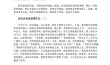 关于身边的艺术作文