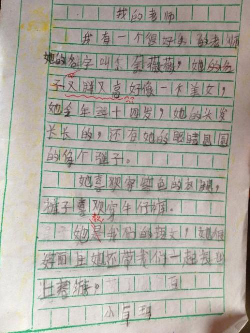 小学二年级作文