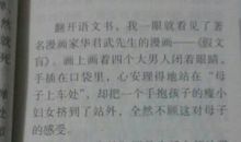 假文盲作文500字