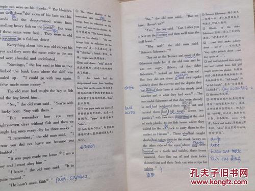 英语老人与海读后感