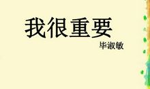 我很重要毕淑敏读后感