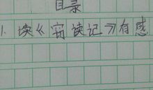 台阶读后感200字