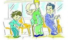 公交车让座作文