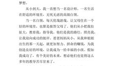 全神贯注的作文